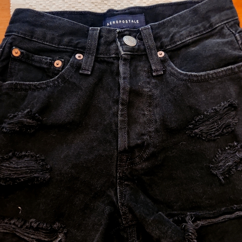 Aeropostale high rise cut off shirts 00